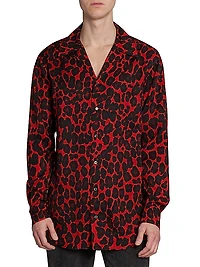 Leopard Camp Shirt