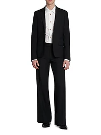 New Permanent Single-Breasted Wool Jacket