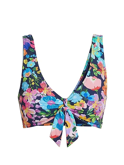 Wild Bloom Bikini Top
