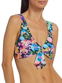 Wild Bloom Bikini Top