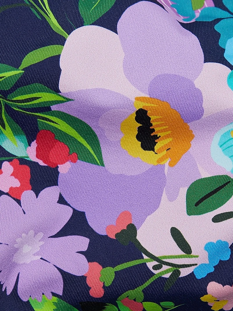 Wild Bloom Bikini Top