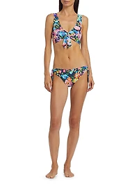 Wild Bloom Bikini Top