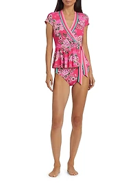 Belrose Wrap Tankini Top