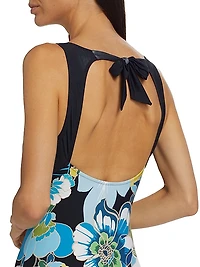 Jenn Tie Back One-Piece Swim Suit