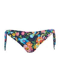 Wild Bloom Side-Tie Hipster Bikini Bottom
