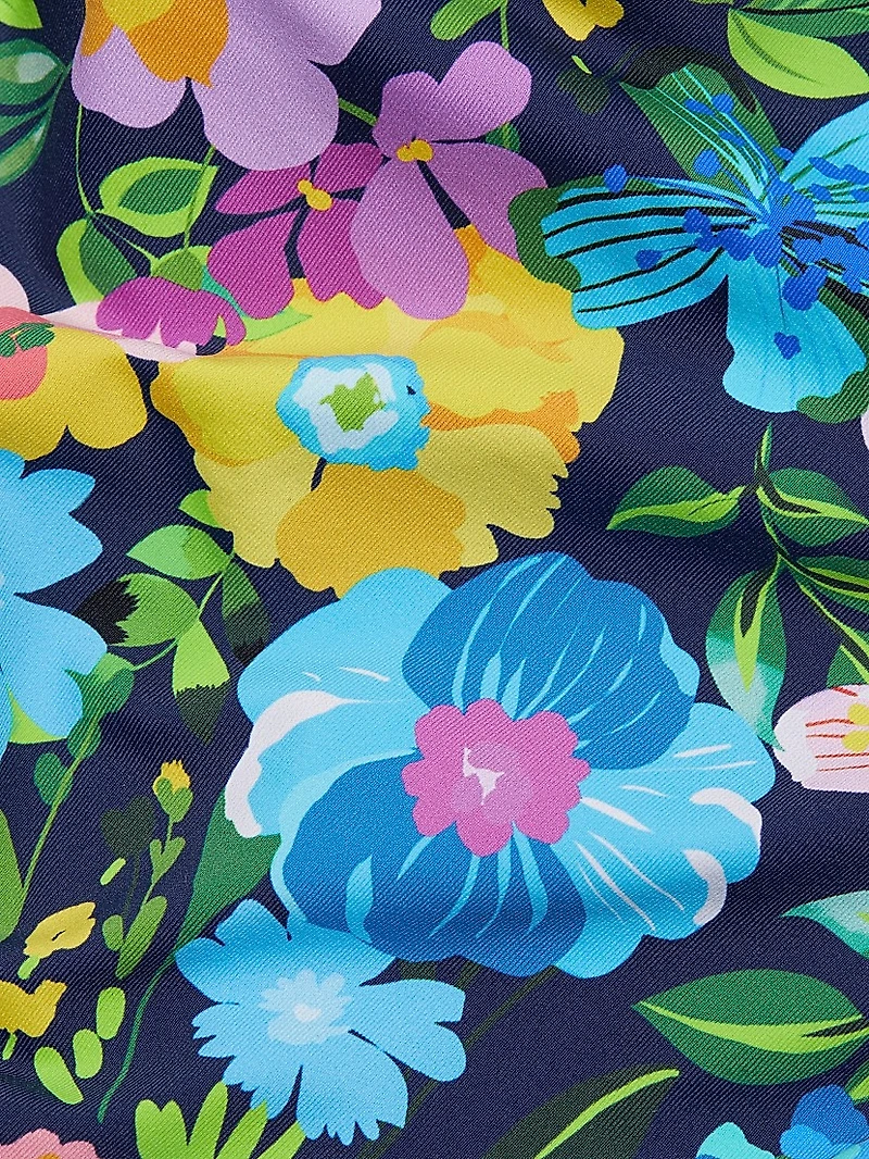 Wild Bloom Side-Tie Hipster Bikini Bottom