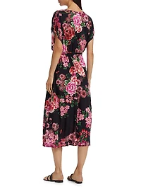 Blum V-Neck Kaftan Dress