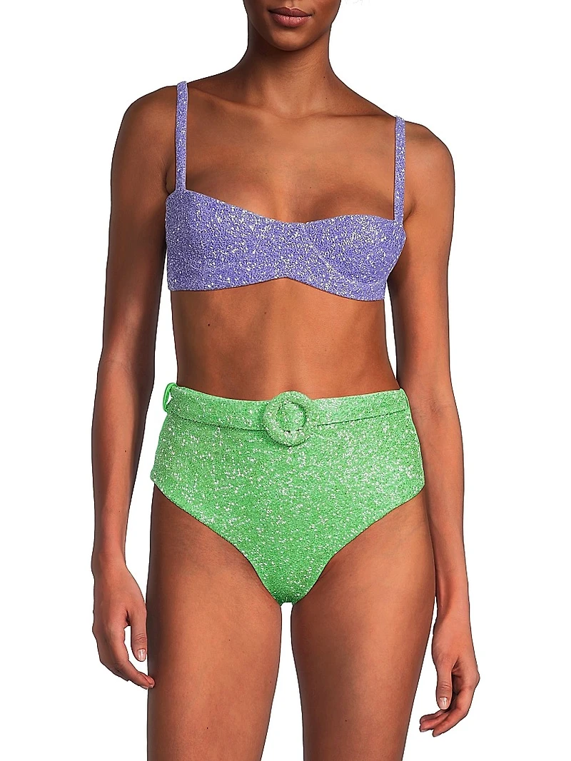 Heidi Beaded Underwire Bikini Top