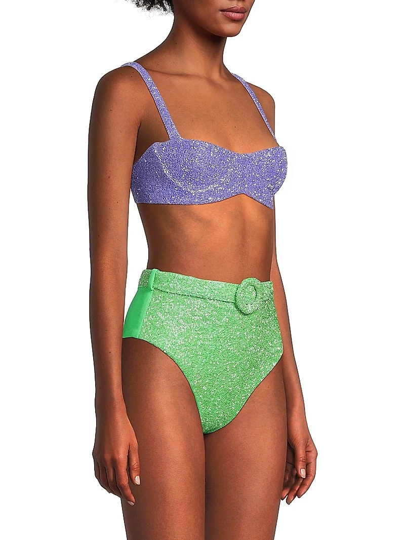 Heidi Beaded Underwire Bikini Top