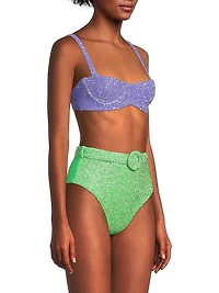 Heidi Beaded Underwire Bikini Top