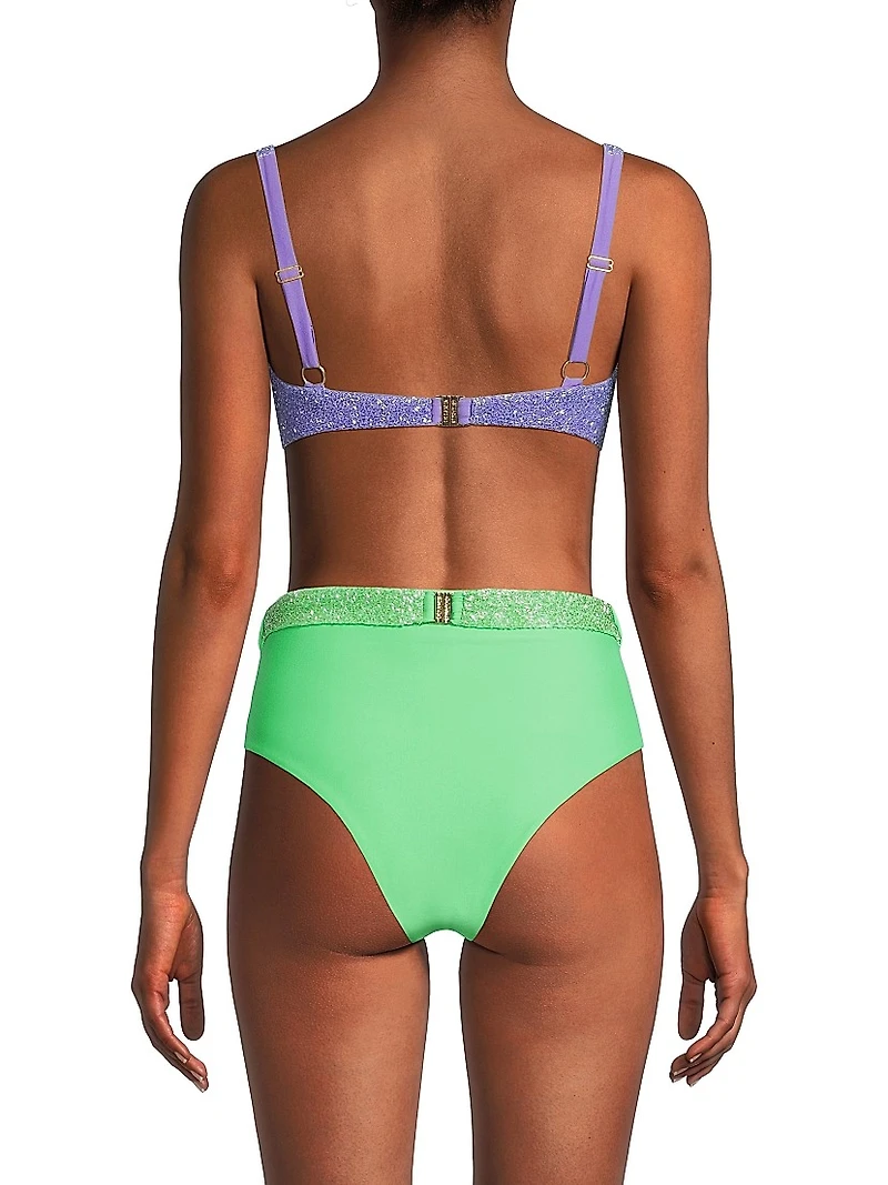 Heidi Beaded Underwire Bikini Top