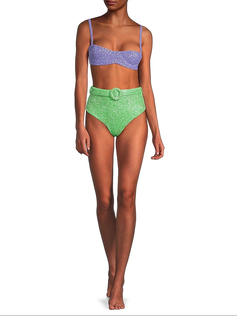 Heidi Beaded Underwire Bikini Top