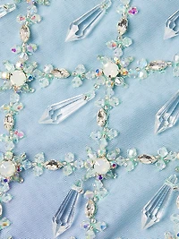 Arabella Beaded Ombré Minidress