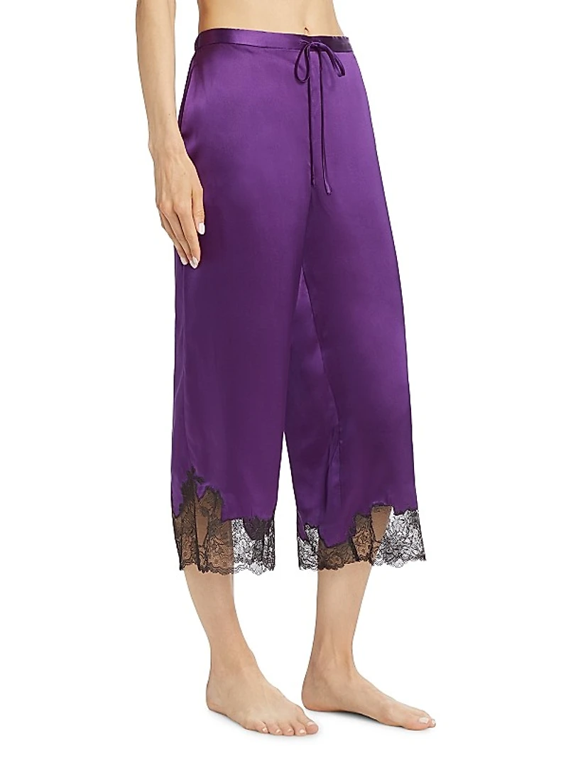 Lolita Silk & Lace Sleeveless Pajamas