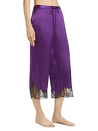 Lolita Silk & Lace Sleeveless Pajamas