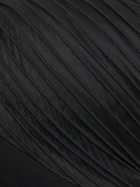 Gathered Crepe Strapless Minidress