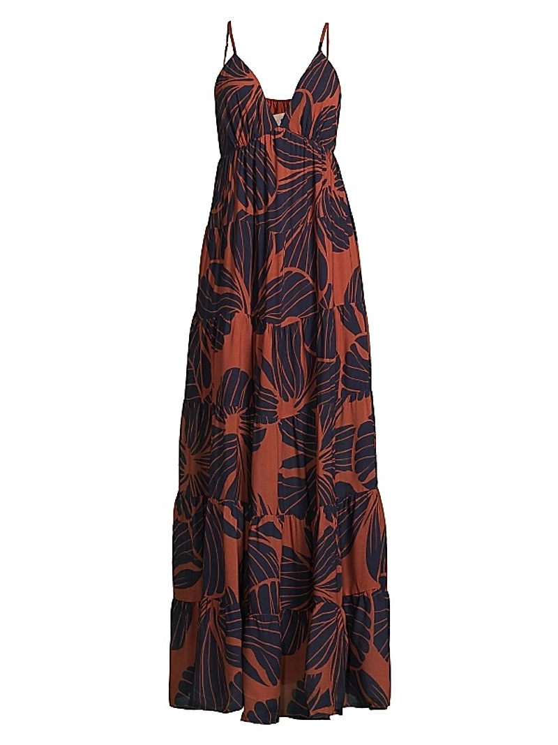 Romi Floral Maxi Dress