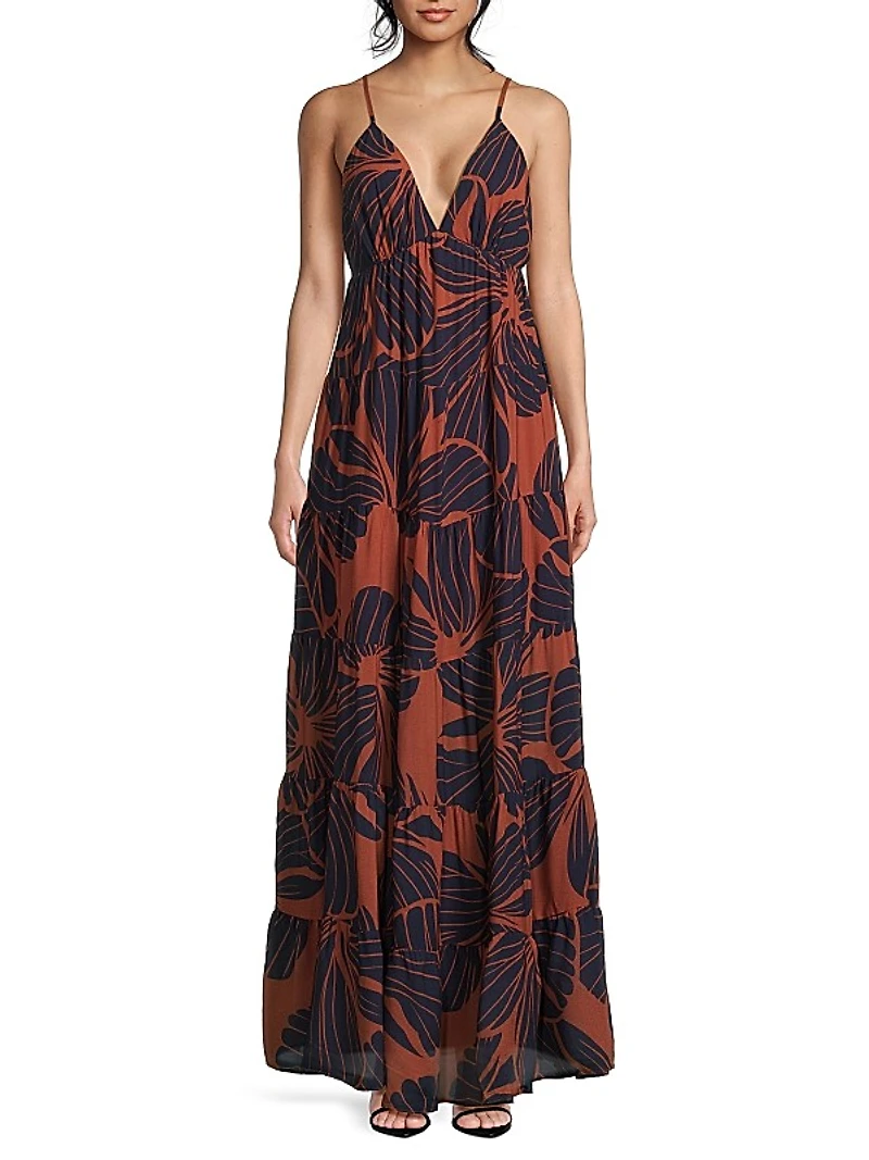Romi Floral Maxi Dress