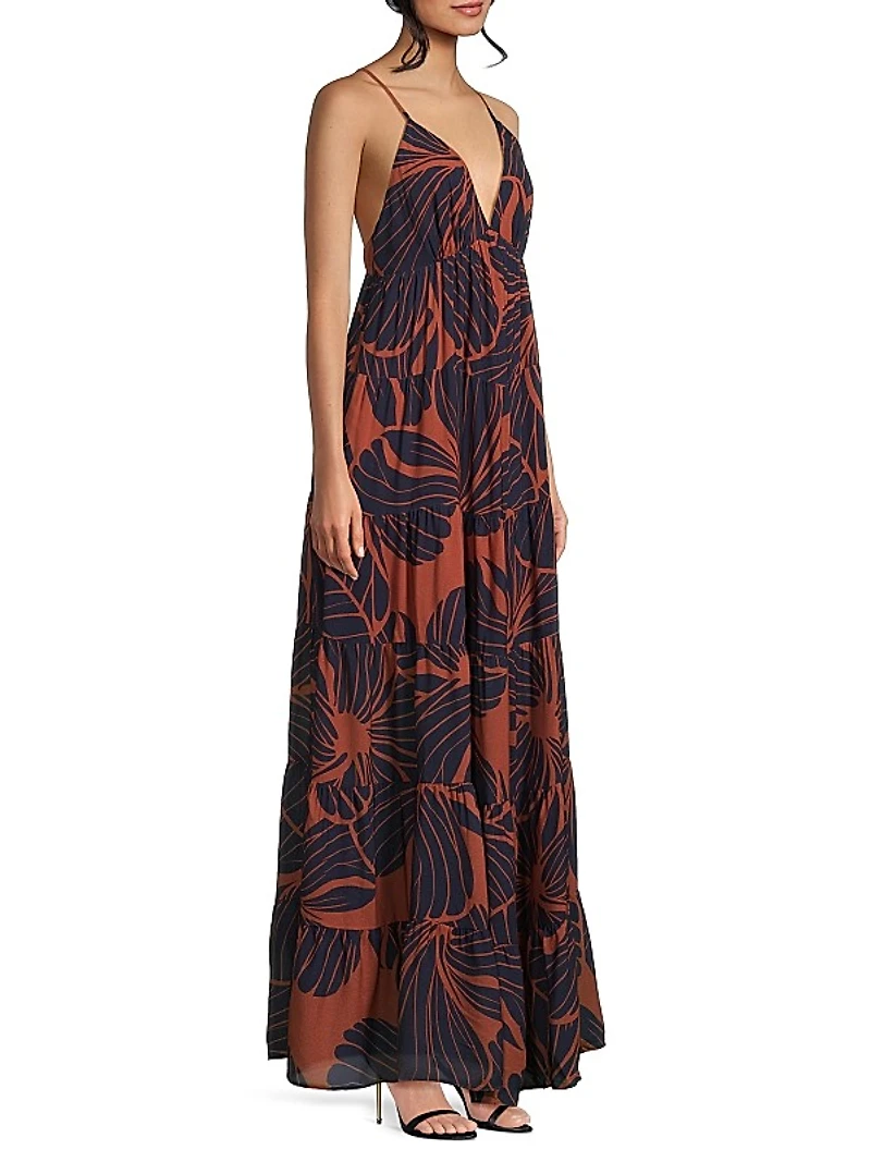 Romi Floral Maxi Dress