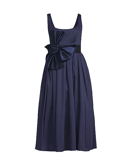 Paige Sateen Midi-Dress
