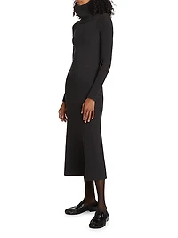 Jocelyn Ribbed Fit & Flare Dress