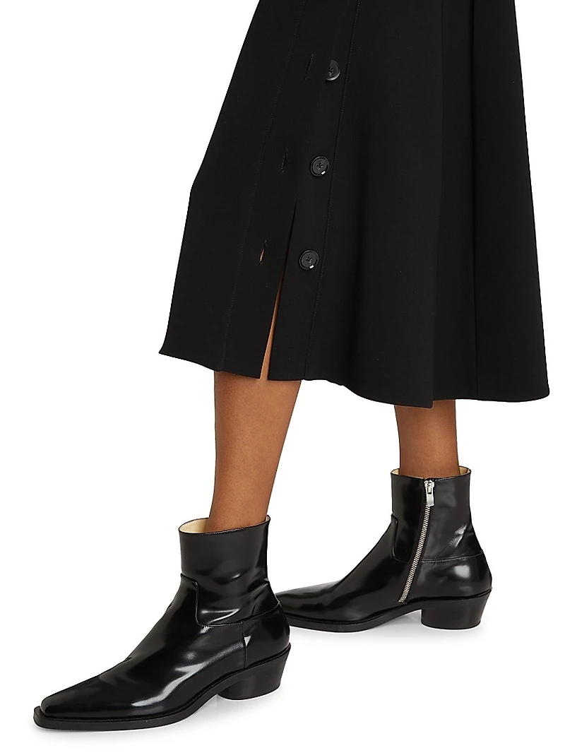 Chantal Fit & Flare Midi-Dress