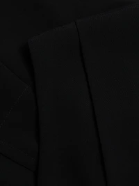 Janet Crepe Peplum Top