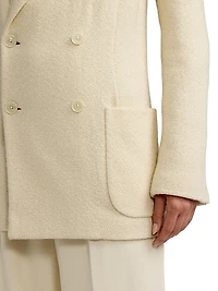 Shirlee Textured Herringbone Blazer