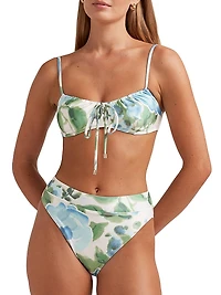 Solstice Floral Bikini Top