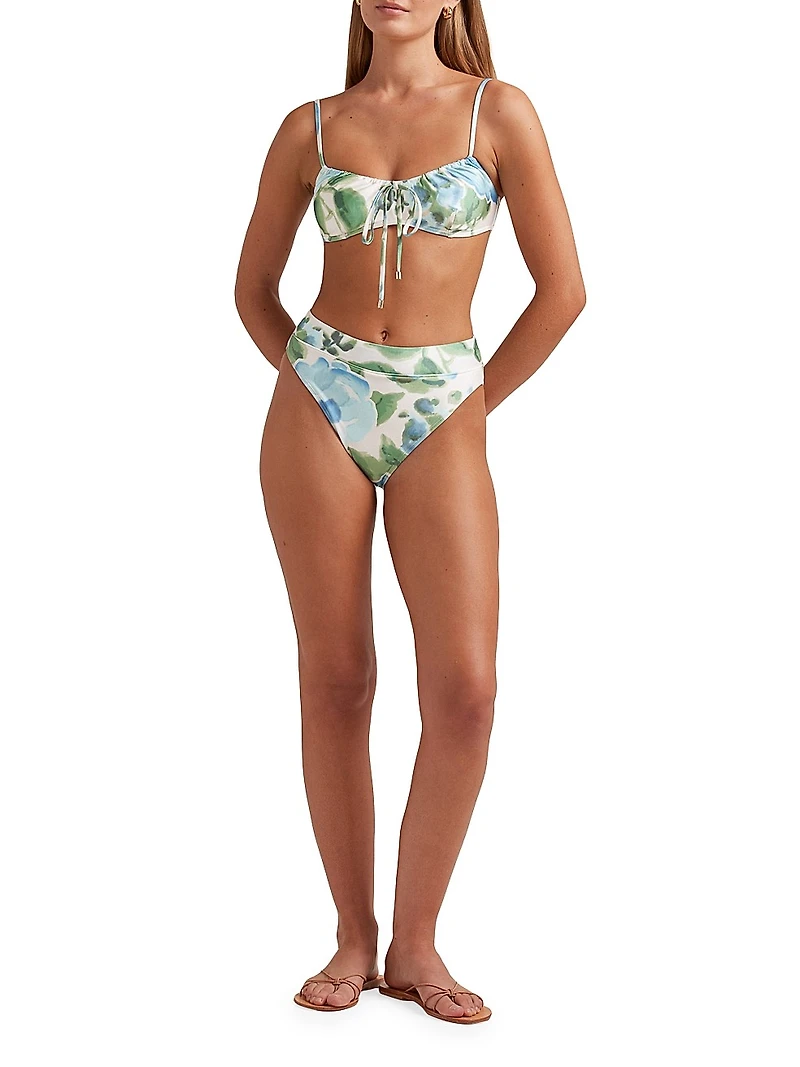 Solstice Floral Bikini Top