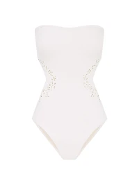 Memoir Embroidered One-Piece Swimsuit