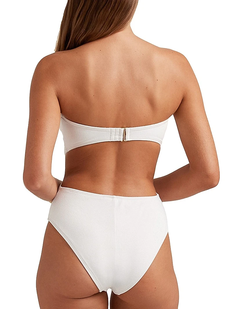 Memoir Embroidered One-Piece Swimsuit
