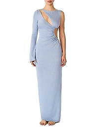 Islote Oli Ruched Cut-Out Maxi Dress