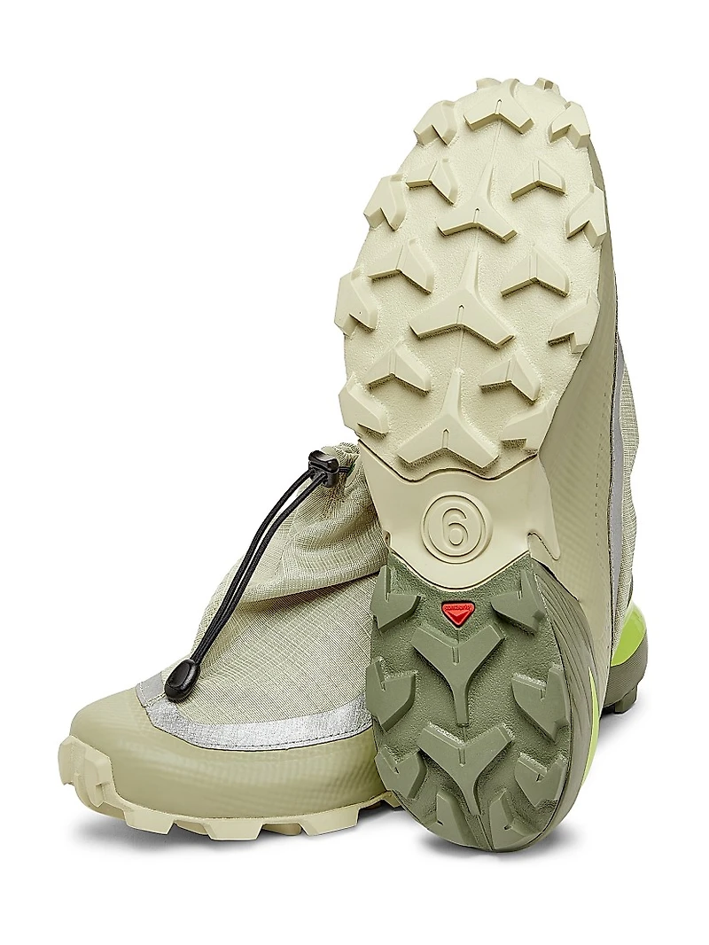 MM6 Maison Margiela x Salomon Cross Low Textured Sneakers