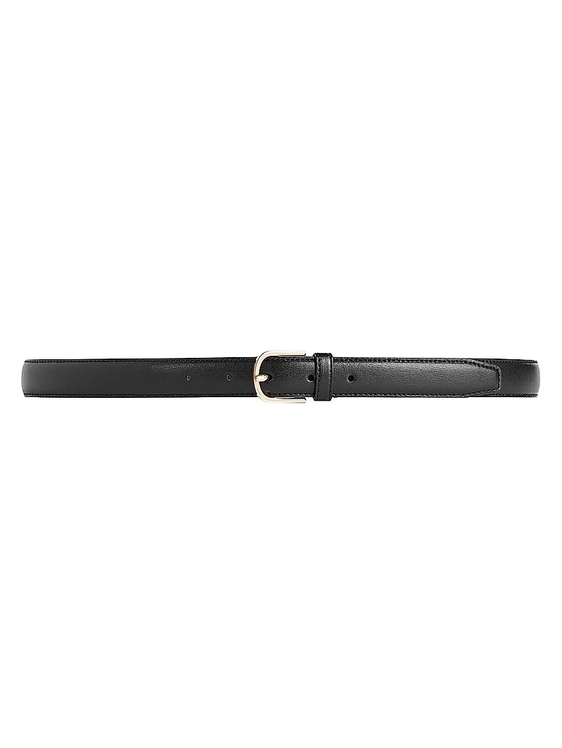Slim Trouser Leather Belt