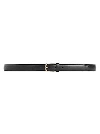 Slim Trouser Leather Belt