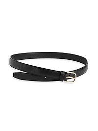 Slim Trouser Leather Belt