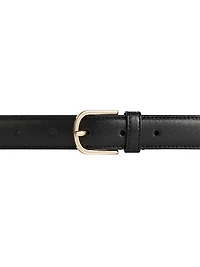 Slim Trouser Leather Belt