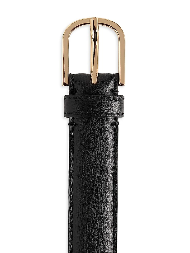 Slim Trouser Leather Belt