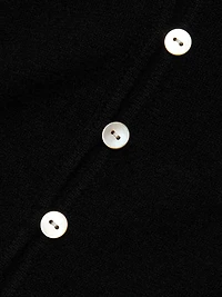 Cashmere V-Neck Minidress