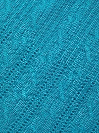 Cashmere Cable-Knit Body-Con Dress