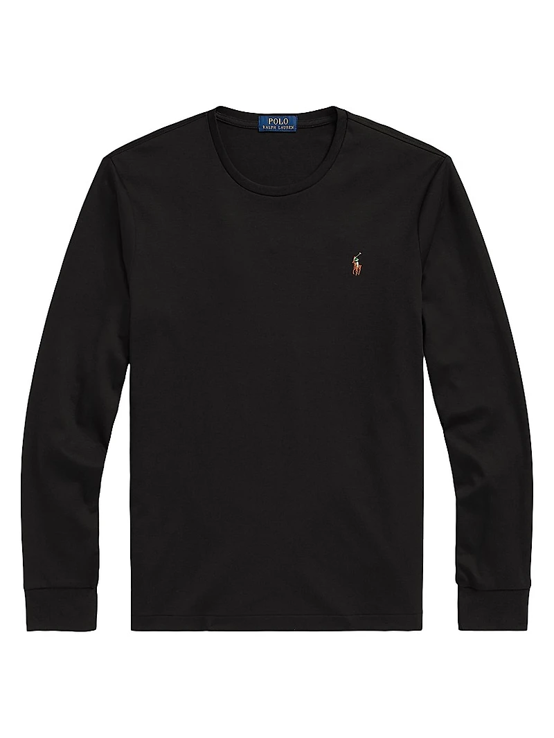 Pima Cotton Long-Sleeve Shirt