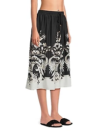 Blythe A-Line Midi-Skirt