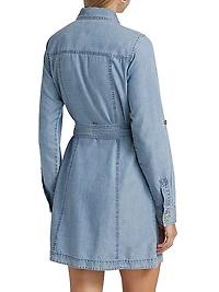 Chambray Utility Dress