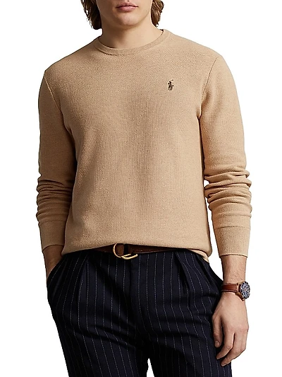Cotton Crewneck Sweater