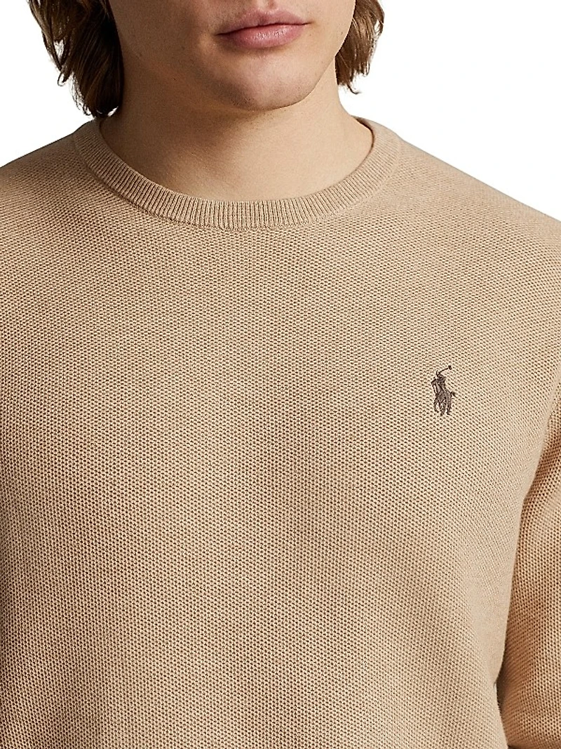 Cotton Crewneck Sweater