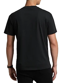 Unisex Pink Pony Logo Cotton T-Shirt