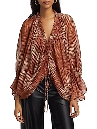 Susanna Ruched Blouse