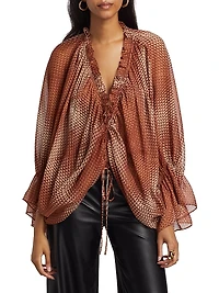 Susanna Ruched Blouse