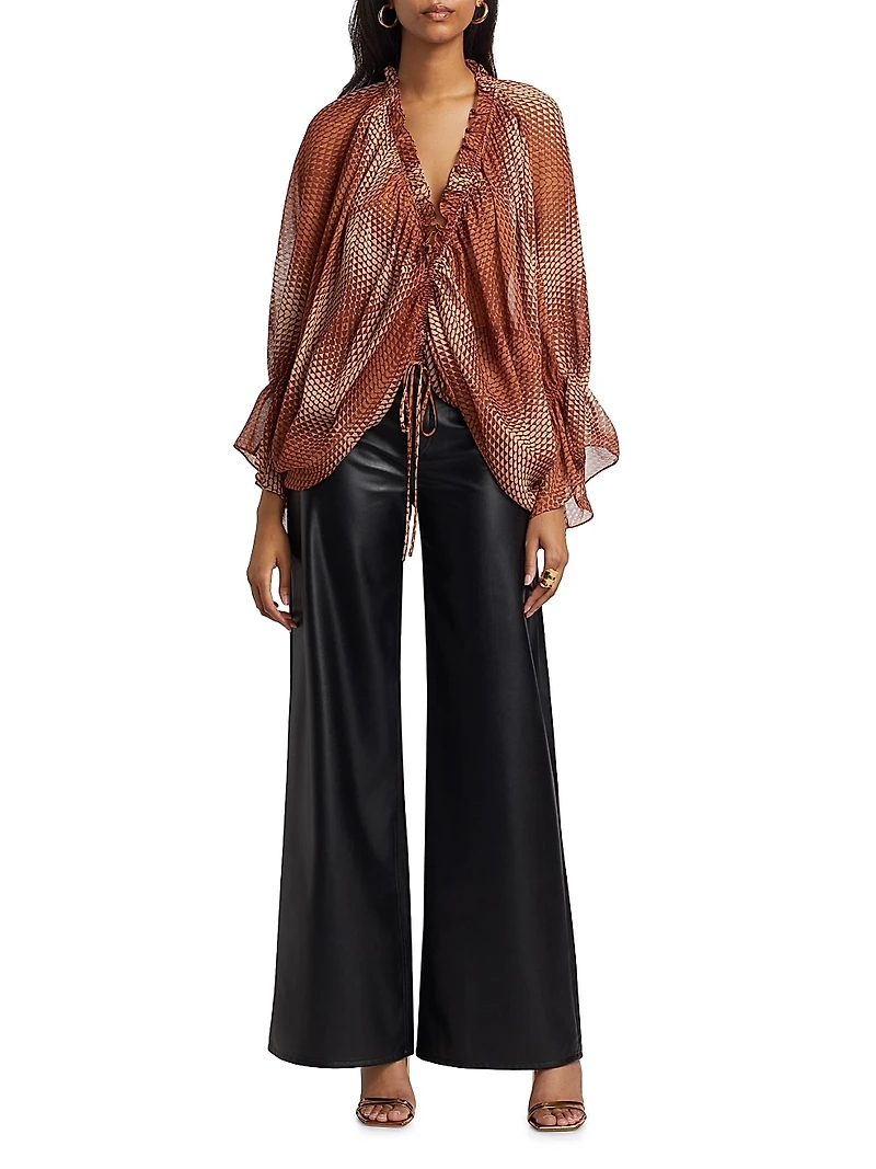 Susanna Ruched Blouse